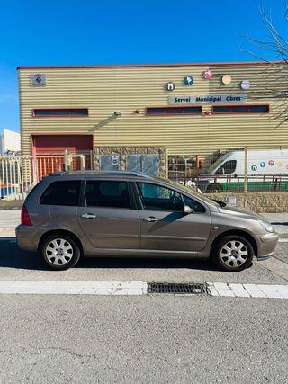 Peugeot 307 sw 2003 Color Bronce Coche etiqueta B