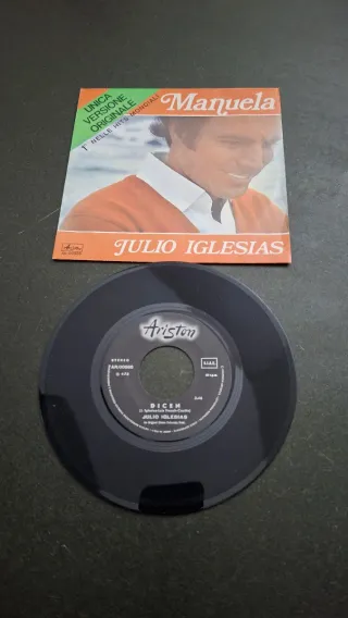 Disco 45 Giri Julio Iglesias Manuela