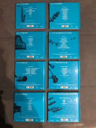 16 CDs Estrellas del Jazz. El País.