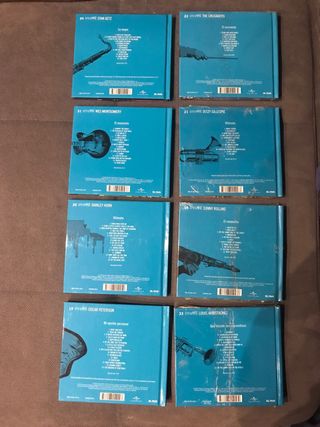 16 CDs Estrellas del Jazz. El País.