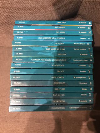 16 CDs Estrellas del Jazz. El País.