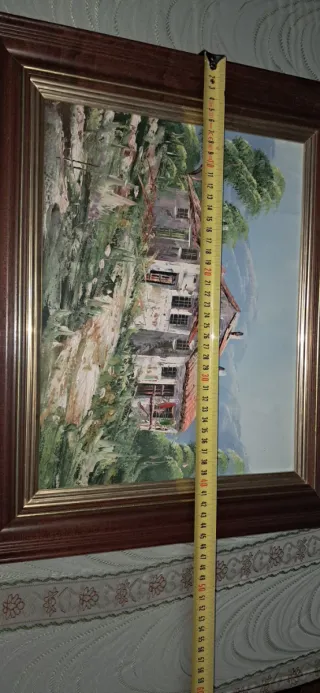 3 Quadri a Olio Paesaggi