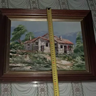 3 Quadri a Olio Paesaggi