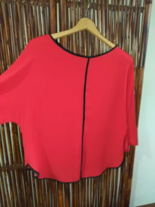 Blusa Mujer Manga Francesa