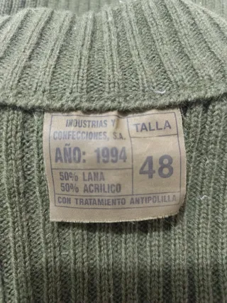 Jersey vintage militar verde 1994