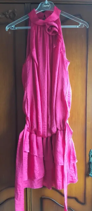 Vestido fucsia