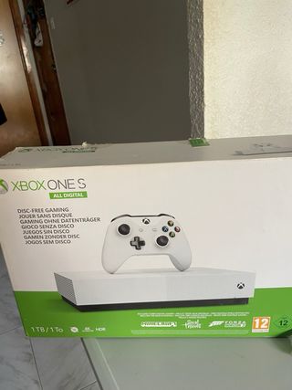 Xbox One All-Digital Edition Blanca con mando