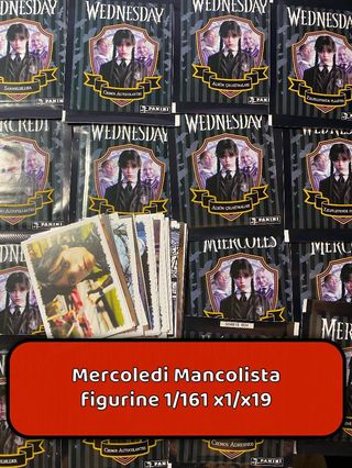 Figurine Mercoledi 1/161 x1/x19 Panini