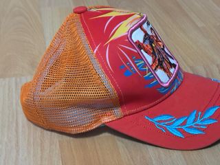 Gorra Goorin Bros Pulpo Naranja Roja