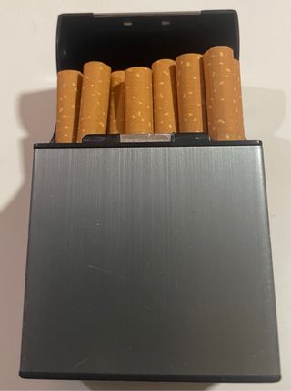 Pitillera de aluminio