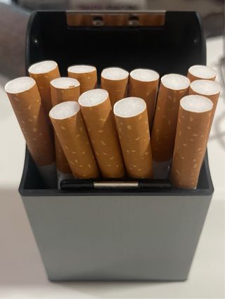 Pitillera de aluminio