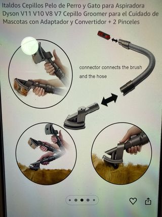 Italdos Cepillo Groomer Dyson V7-V11 Mascotas