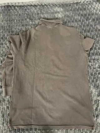 Polo Napapijri uomo manica lunga marrone