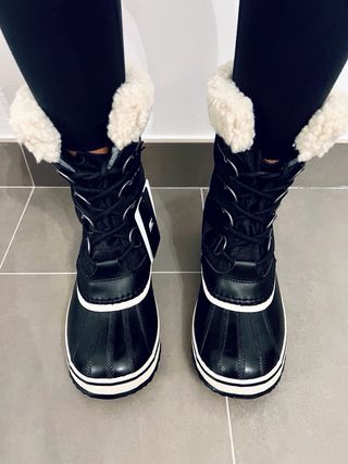 Botas de nieve SOREL impermeables negras talla 39