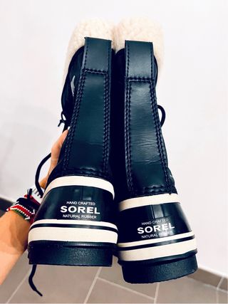 Botas de nieve SOREL impermeables negras talla 39