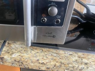 Microondas LG plateado