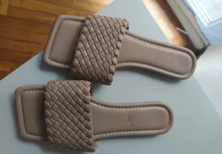 Sandalias Beige Talla 37.5