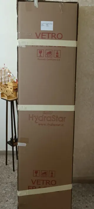 Box Doccia Vetro e Metallo