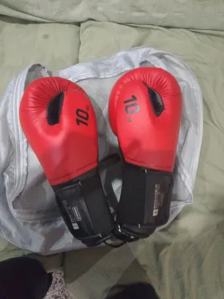 Guantes de Boxeo Rojos 10 oz