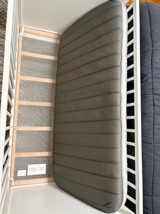 Cuna Ikea Blanca + Colchón Descansin