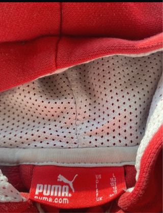 Felpa Puma vintage rossa