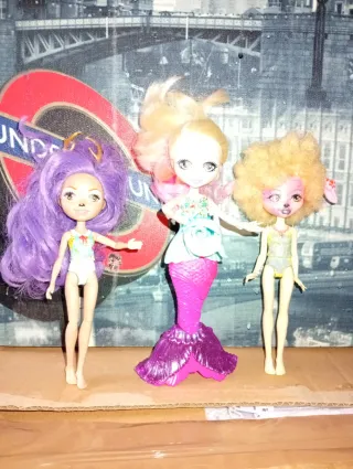 Lote muñecas Echantimals