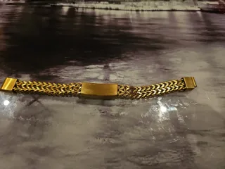 Pulsera dorada Acero Inoxidable