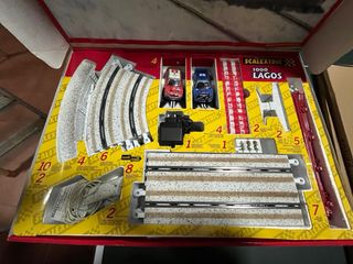 Scalextric 1000 Lagos Circuito Coches Efecto Nieve