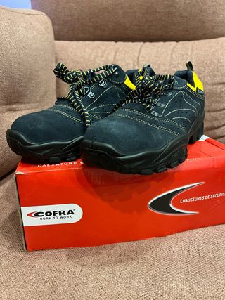 Botas de trabajo Cofra negras y amarillas