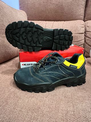 Botas de trabajo Cofra negras y amarillas