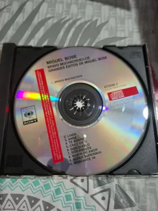 CD Miguel Bosé Bravo Muchachos y Grandes Éxitos