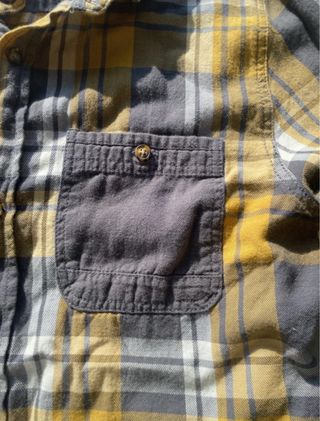 Camicia a quadri vintage uomo