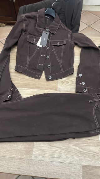 Completo giacca e pantaloni donna taglia 42