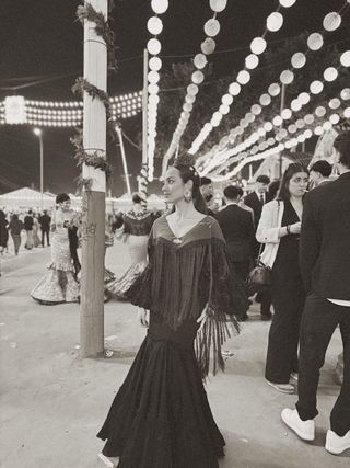 Vestido Flamenca Negro