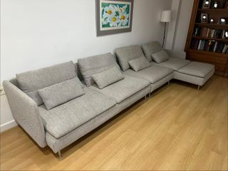 Divano modulare chaiselongue 4 posti