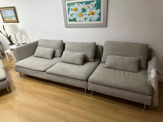 Divano modulare chaiselongue 4 posti