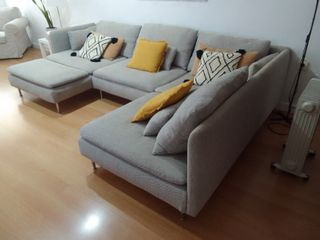 Divano modulare chaiselongue 4 posti