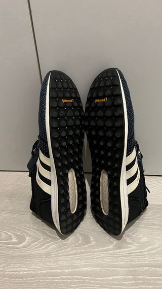 Zapatillas Adidas Negras y Azules Talla 44 2/3