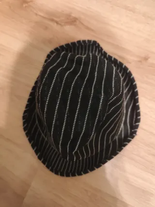 Gorro y Tirantes Disfraz Gánster