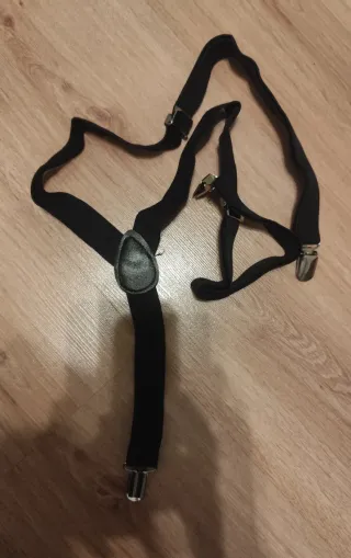 Gorro y Tirantes Disfraz Gánster