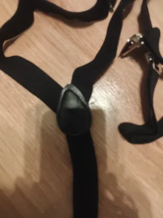 Gorro y Tirantes Disfraz Gánster