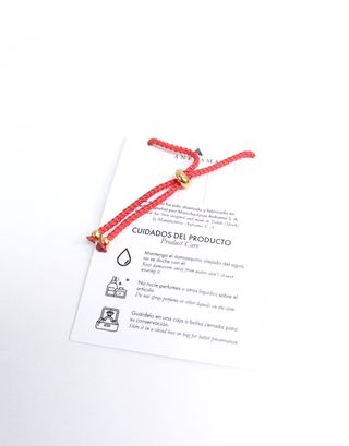 Pulsera cordón ojo turco y estrella