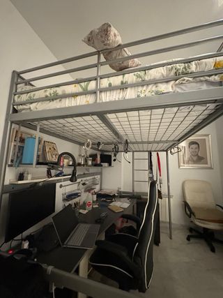 Litera Metálica con Escritorio