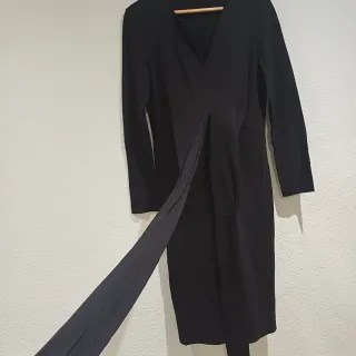 Vestido negro Massimo Dutti talla M