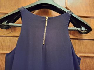 Vestido negro corto lentejuelas