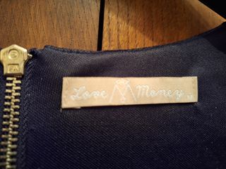 Vestido negro corto lentejuelas