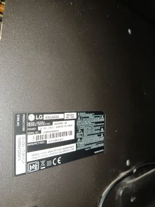 Televisión LG 42 Azul