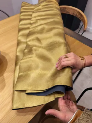 Tessuto per tappezzeria in pelle sintetica