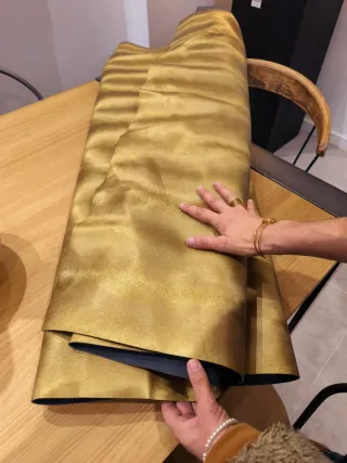 Tessuto per tappezzeria in pelle sintetica