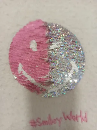 Jersey niña con Smiley lentejuelas